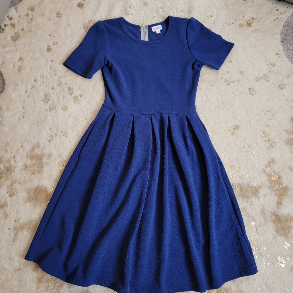 Blue LuLaRoe Dress